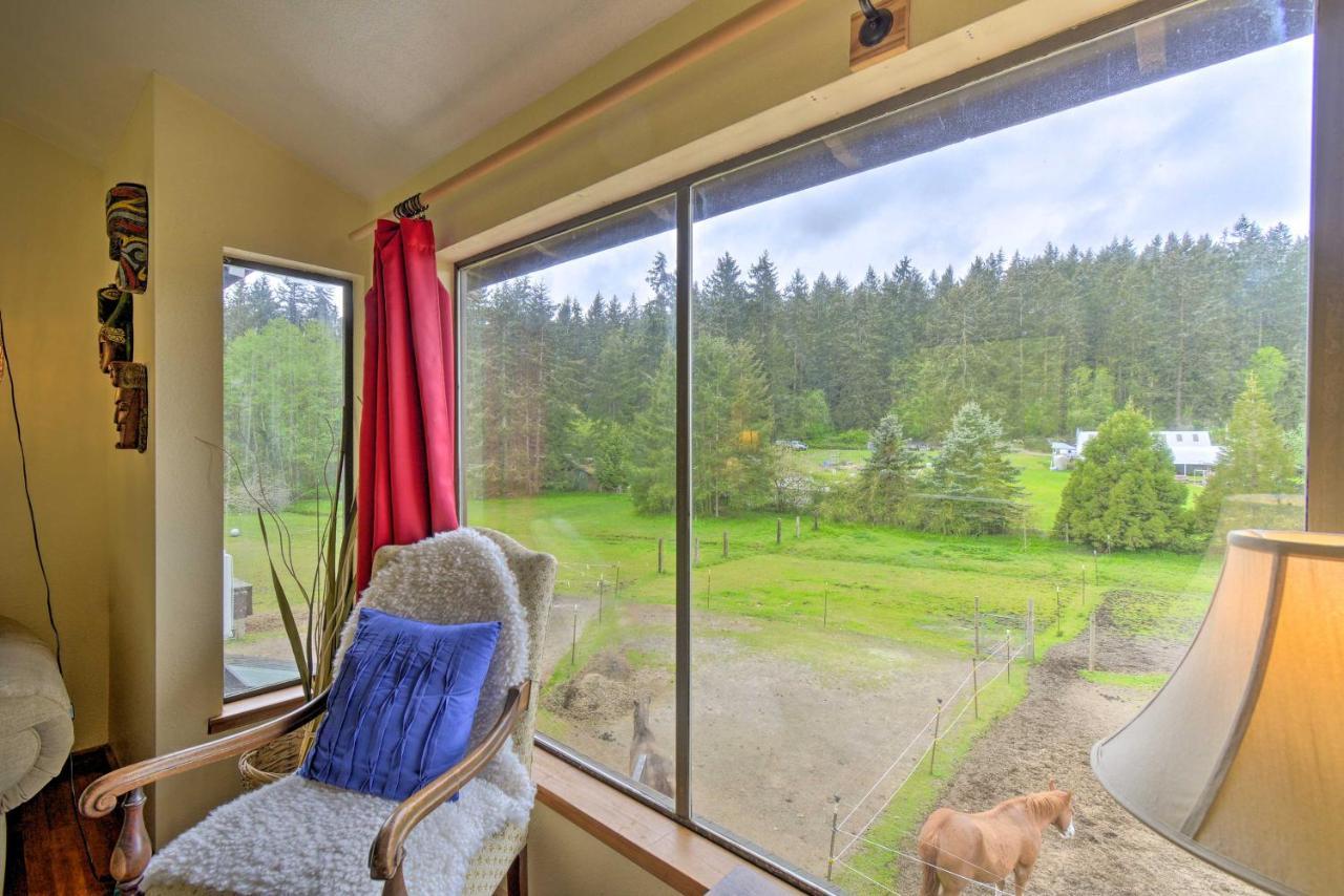 Peaceful Cabin On Horse Farm, 5 Mi To Town! Villa Port Townsend Exterior photo