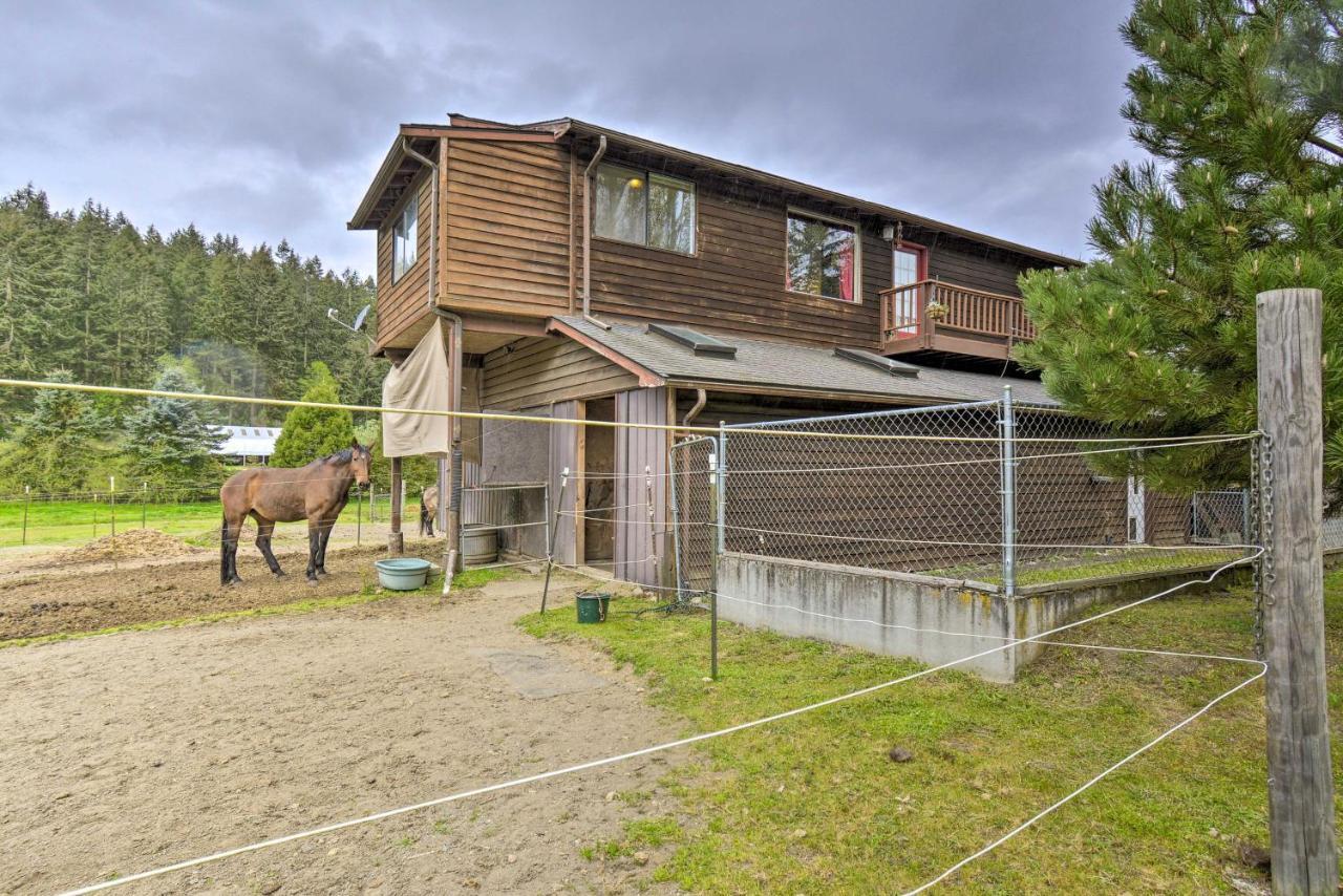 Peaceful Cabin On Horse Farm, 5 Mi To Town! Villa Port Townsend Exterior photo